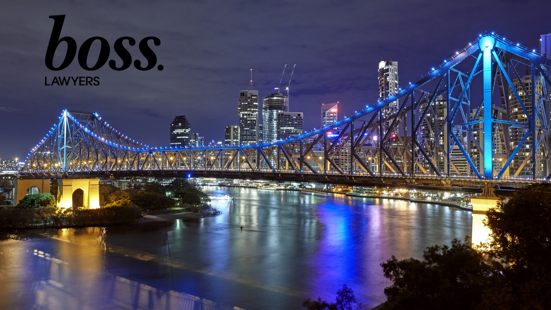 Brisbane night story bridge (logo)